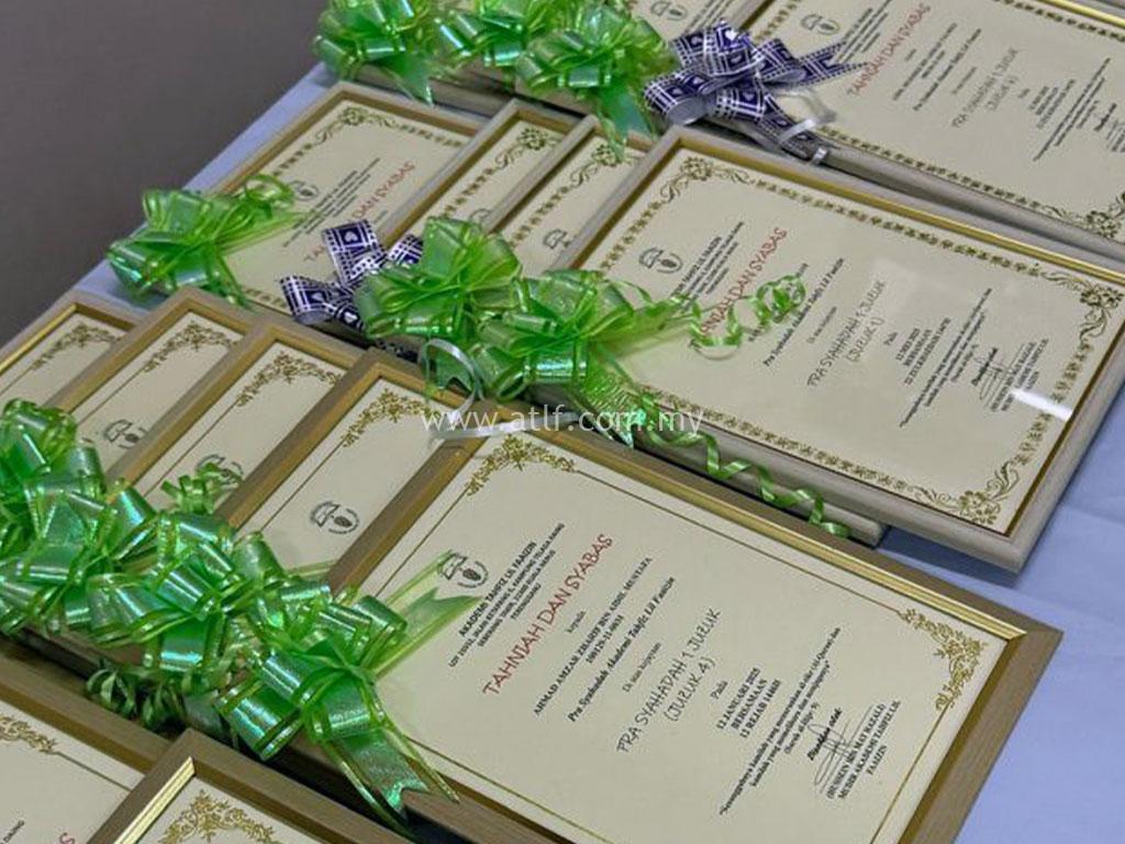Majlis Seluhur Budi & Kecemerlangan Murid Akademi Tahfiz Lil Faaizin 2025 26 atlf com my images 0043